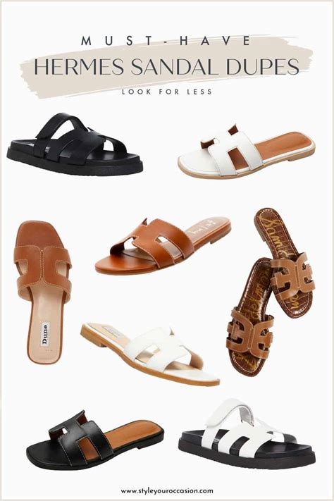 fake hermes sandalen|hermes dupe sandals primark.